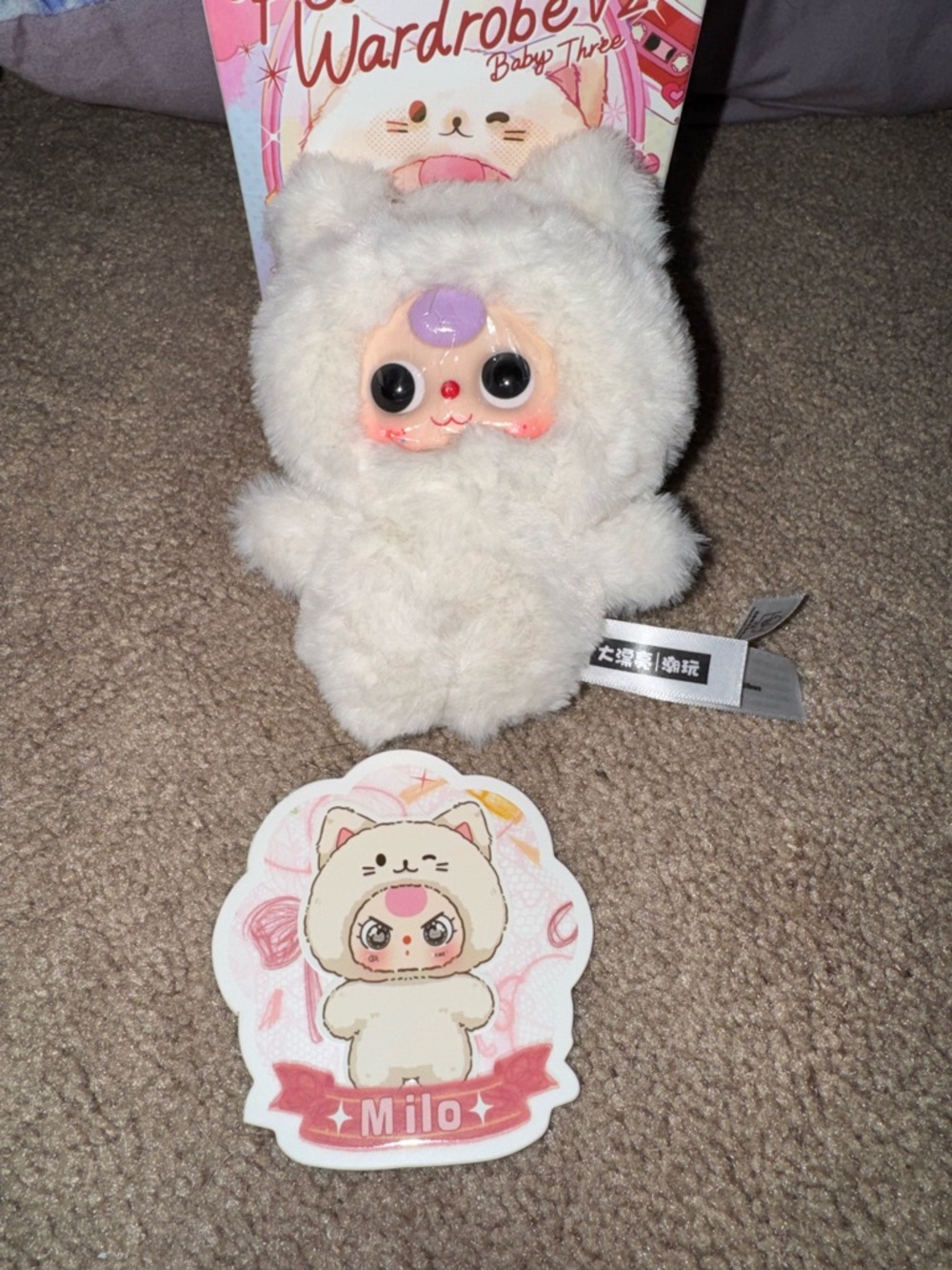 Baby Three Petit Cat Wardrobe V2 Toy Milo